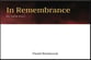 In Remembrance SATB choral sheet music cover